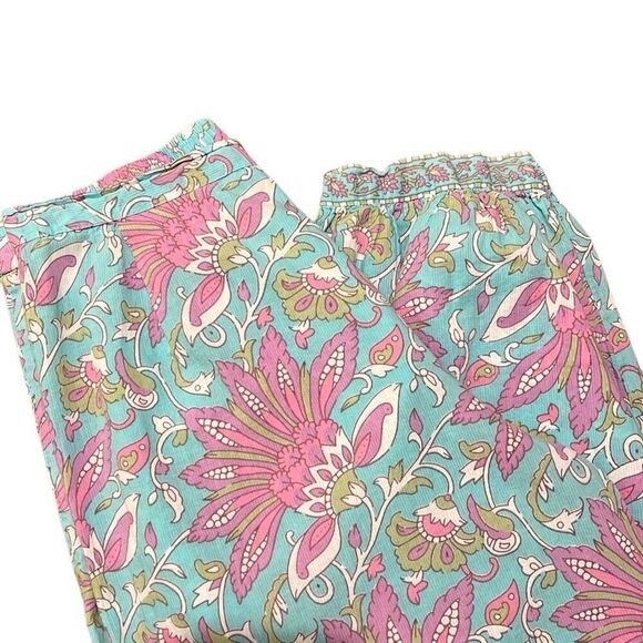TARa C TARa Turquoise Pink Floral Co-ord Set Size S - Picture 6 of 14